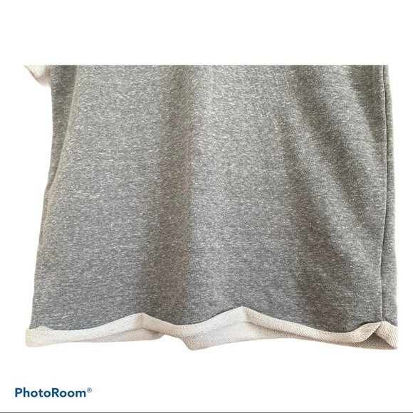 Treasure & Bond Short Sleeve Pullover Sweatshirt Hoodie Nordstrom Large 10-12 - Picture 4 of 9